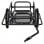 PawHut Remolque de Bicicleta para Carga 50kg Negro