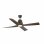 Faro Typhoon Ventilateur de Plafond avec Lumière et Commande Marron 19W
