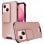 Cool Funda Hard Camera Rose Gold para iPhone 13
