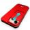 Étui rigide pour appareil photo rouge cool pour iPhone 13 Pro Max