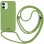 Cool Funda Cordón Liso Pistacho para iPhone 12/12 Pro