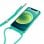 Cool Mint Smooth Cord Case für iPhone 12/12 Pro