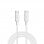 Cooles Universalkabel USB Typ-C Stecker/Stecker 3A 1m Weiß