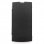 Leagoo Funda Flip Cover Negra para Lead 7