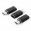 Pacchetto adattatori da MicroUSB a USB-C x3