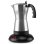 Caffettiera moka elettrica Orbegozo KFE 660 480W acciaio inox