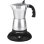 Caffettiera moka elettrica Orbegozo KFE 660 480W acciaio inox