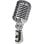 Shure 55SH XLR Dynamisches Supernieren-Profi-Kabelmikrofon, Grau