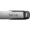Pen USB SanDisk Ultra Flair 128GB USB 3.2 Gen 1 150MB/s Preto Prata Proteção por Senha