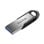Pen USB SanDisk Ultra Flair 128GB USB 3.2 Gen 1 150MB/s Preto Prata Proteção por Senha
