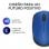 Logitech M171 Blue-K mouse Ambidestro RF Wireless Ottico 1000 DPI