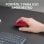 Logitech M171 Ratón Inalámbrico Rojo
