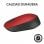Logitech M171 Ratón Inalámbrico Rojo