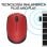 Logitech M171 Ratón Inalámbrico Rojo