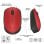 Logitech M171 Ratón Inalámbrico Rojo