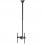 TooQ LPCE1155TSLI-B Support de plafond rotatif pour moniteur/TV 32"-55" Max 50Kg