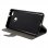 Funda Flip Cover Negra para Huawei P9 Lite