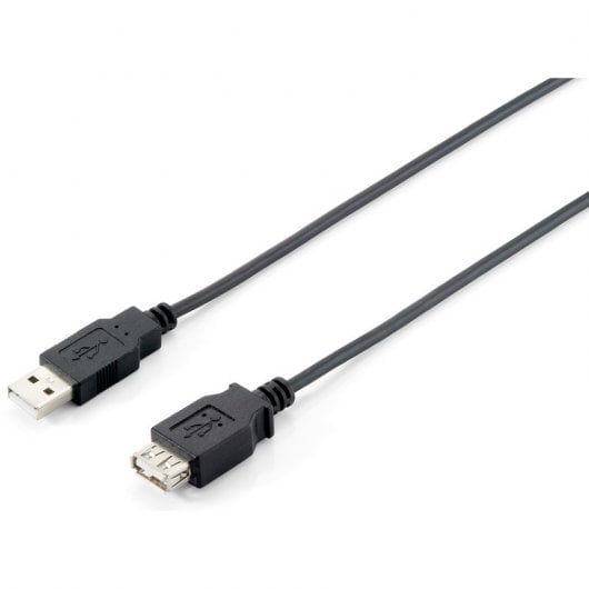 Cable USB 2.0 AM/AH Alargador Macho/Hembra 1.8m