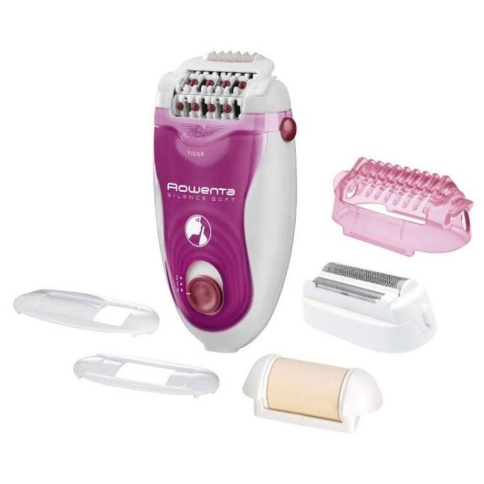 Depiladora Elétrica Rowenta Silence Soft EP5660E0 2 Velocidades 5 Cabeças