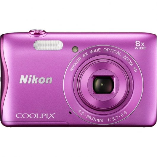 Nikon CoolPix S3700 20MP Wi-Fi Rosa