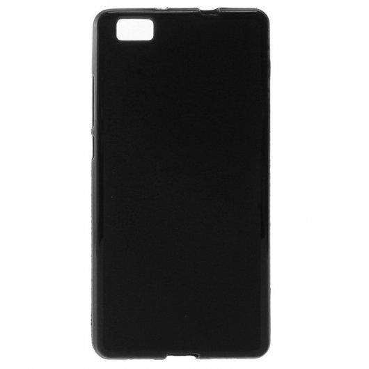 Funda Gel Negro para Huawei P8 Lite