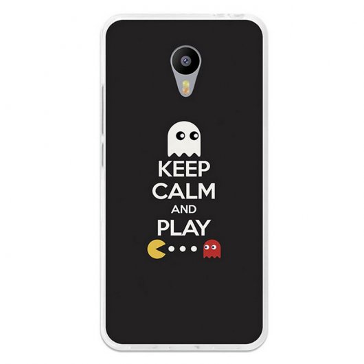 BeCool Funda Gel Keep Calm Comecocos para Meizu M3 Note