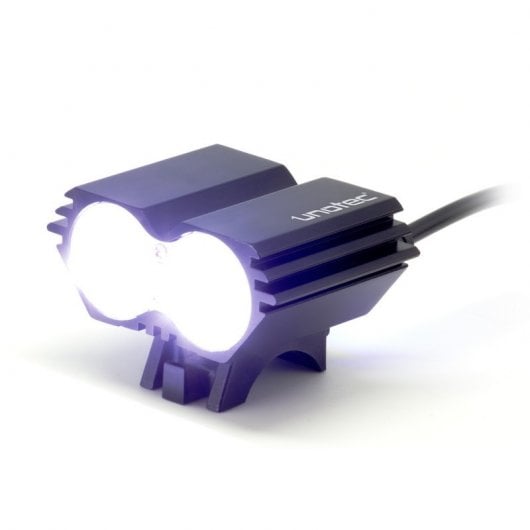 Unotec Foco LED para Bicicleta y Casco 2400 Lúmens