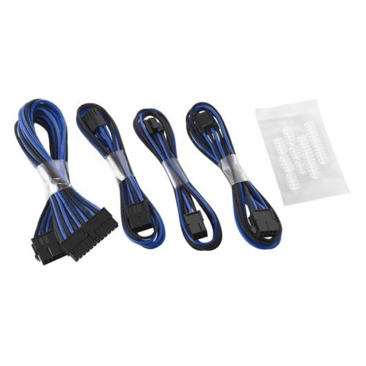 CableMod Basic Cable Extension Kit - 8+6 Pin Series - Negro y Azul