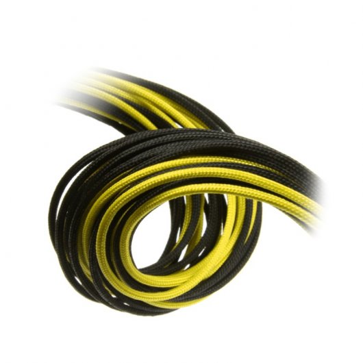 CableMod Basic Cable Extension Kit - 8+6 Pin Series - Negro y Amarillo
