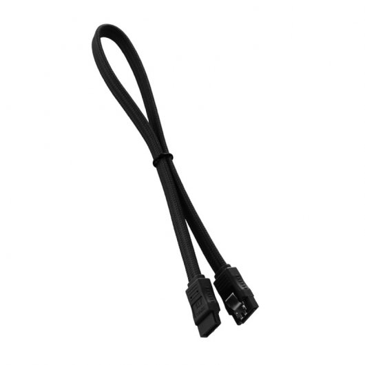 Cablemod ModFlex SATA 3 6Gb/s Cable Negro