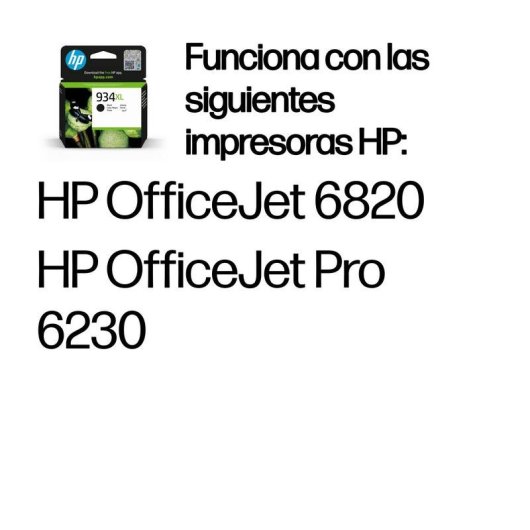HP 934XL Cartucho Tinta Alta Capacidad Original Negro