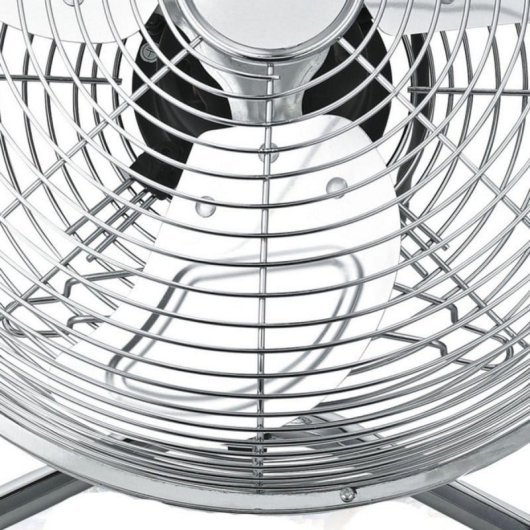 Ventilador de suelo Sogo SS-21020 45W 3 velocidades aluminio cromado 23cm industrial