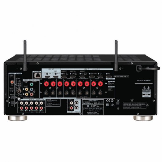 Pioneer VSX-1131-K Receptor AV Inalámbrico UltraHD 4K Negro