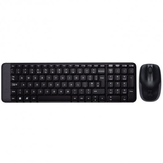 Logitech Wireless Desktop MK220 Conjunto de Teclado + Rato Sem Fios (PT)