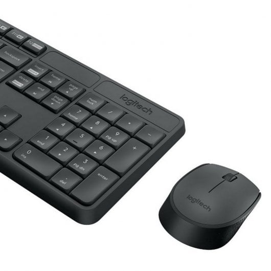 Logitech MK235 Wireless Conjunto de Teclado + Rato Sem Fios (PT)