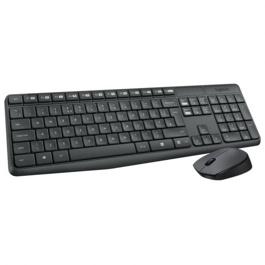 Logitech MK235 Wireless Conjunto de Teclado + Rato Sem Fios (PT)