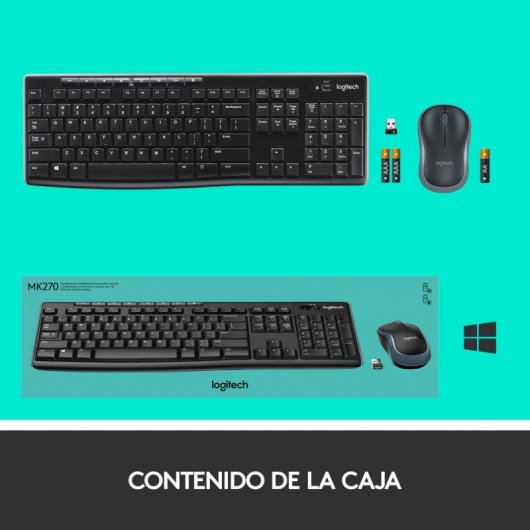 Logitech Wireless Combo MK270 (Portugal)