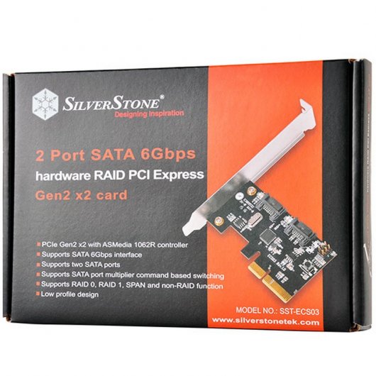 Silverstone ECS03 Tarjeta RAID SATA