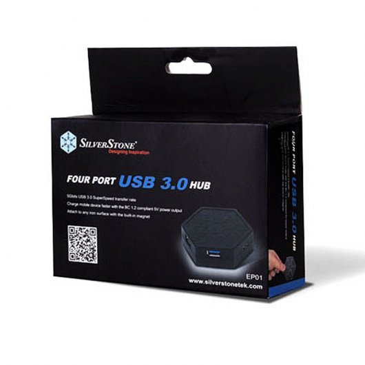 Silverstone EP01 Hub 4 Puertos USB 3.0