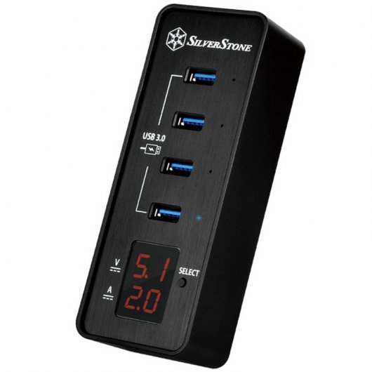 Silverstone EP03 Hub 4 Portas USB 3.0