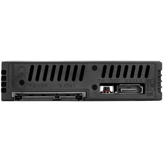 Silverstone FS202B Frontal de 3.5" Preto para 2 Discos Rígidos SATA 2.5