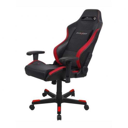 DXRacer D-Series OH/DF88/NR Silla Gaming Negra/Roja
