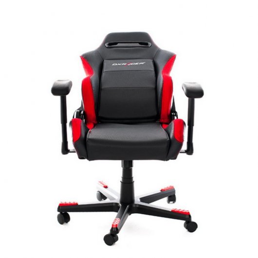 DXRacer D-Series OH/DF88/NR Silla Gaming Negra/Roja