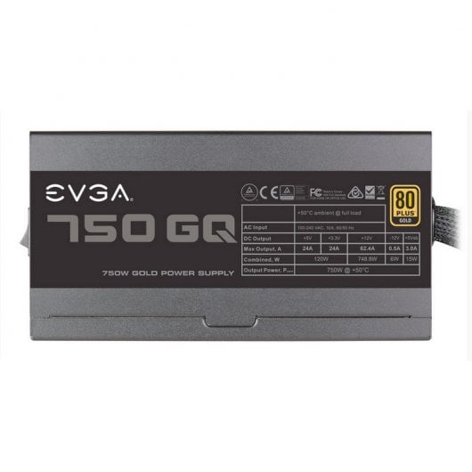 EVGA GQ 750W 80 Plus Gold Modular