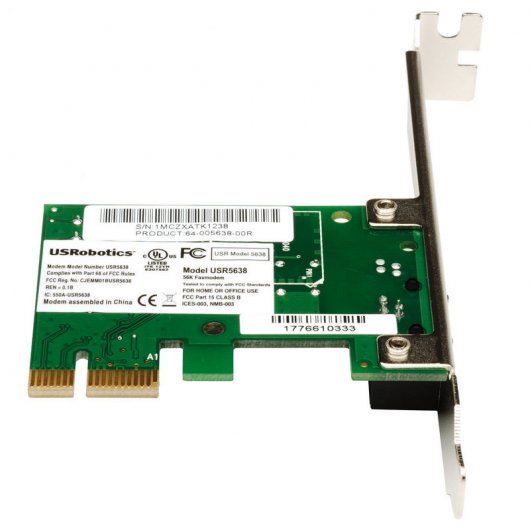 U.S. Robotics USR5638 Adaptador PCI-E 56K Fax