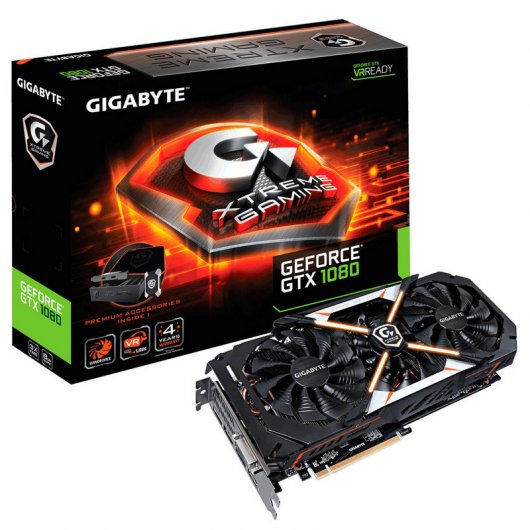 Gigabyte GeForce GTX 1080 Xtreme Gaming Premium Pack 8GB GDDR5X