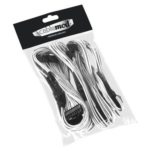 CableMod C-Series RMi / RMx Basic Cable Kit - Blanco