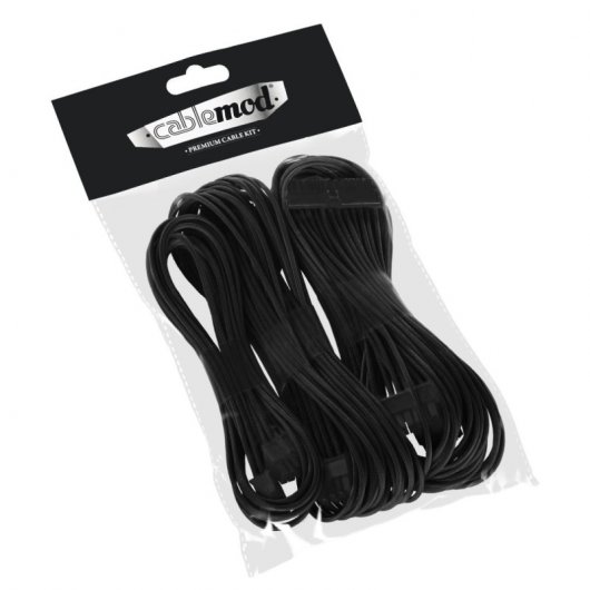 CableMod E-Series G2/P2 Basic Cable Kit - Negro