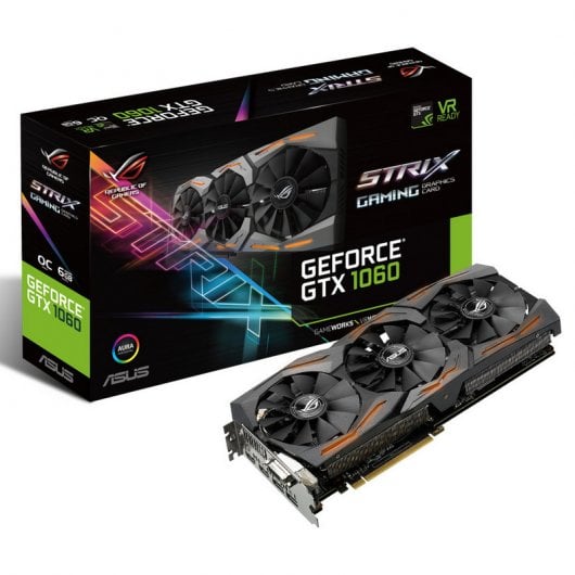 Asus ROG GeForce GTX 1060 Strix Gaming OC 6GB GDDR5