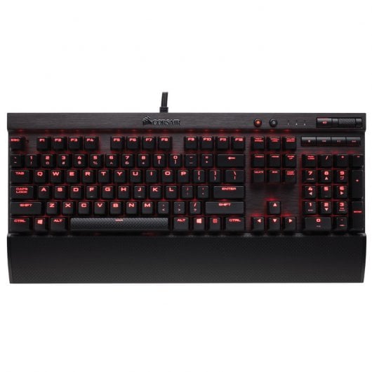 Corsair K70 Lux Teclado Mecánico LED Rojo Cherry MX Brown